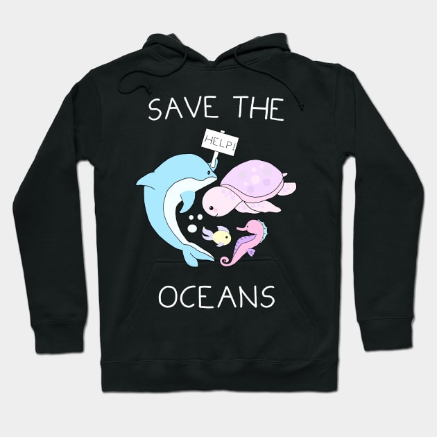 Save The Oceans Hoodie by Danielle